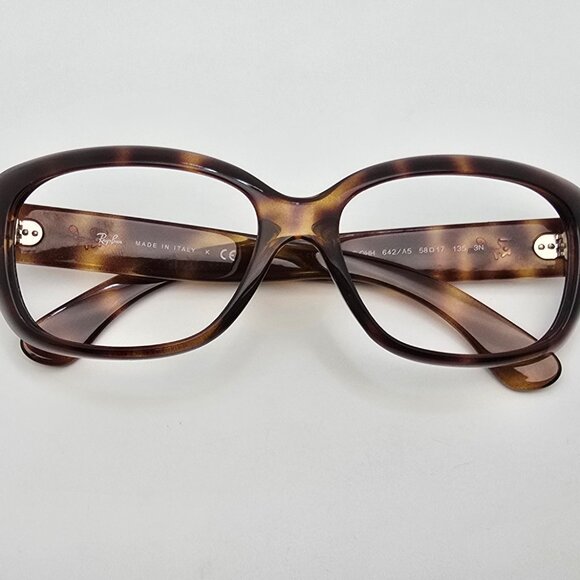 Ray-Ban RB4101 642/A5 Jackie Ohh Polished Havana Sunglasses Frame Italy 58mm